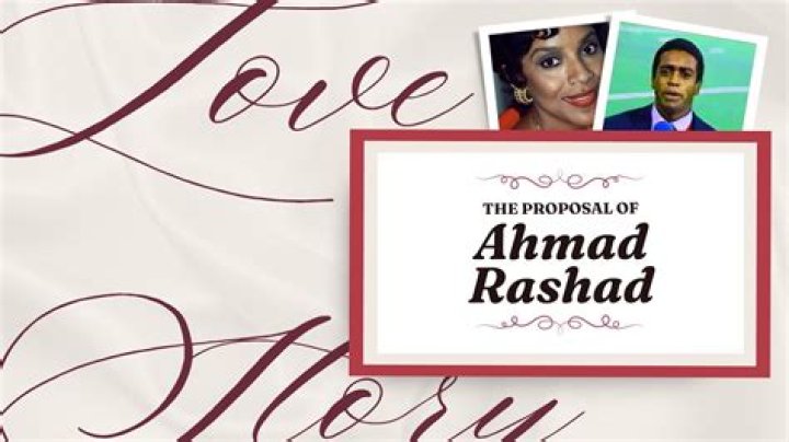 Ahmed Rashad Wedding: The Love Story And Ceremony