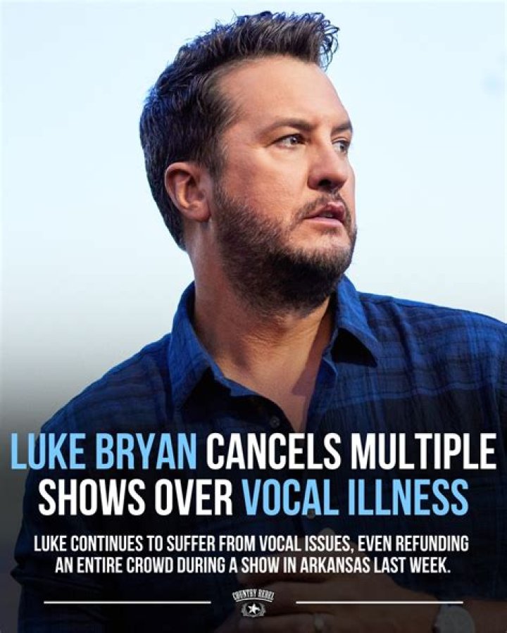 Luke Bryan Health Issues